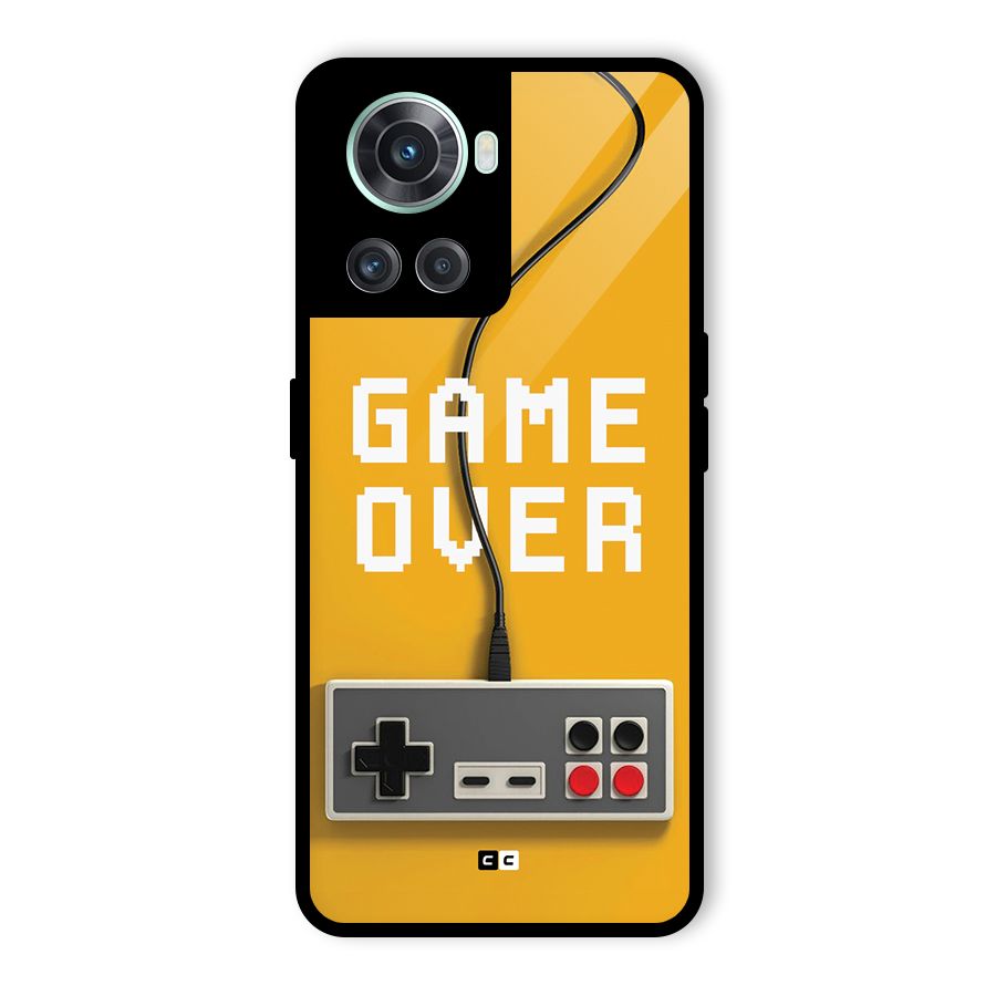 Game Over Remote Glass Back Case for OnePlus 10R