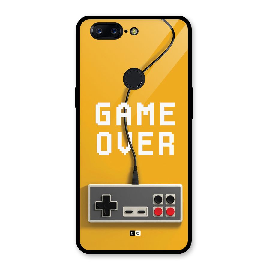 Game Over Remote Glass Back Case for OnePlus 5T