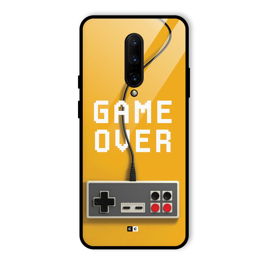 Game Over Remote Glass Back Case for OnePlus 7 Pro