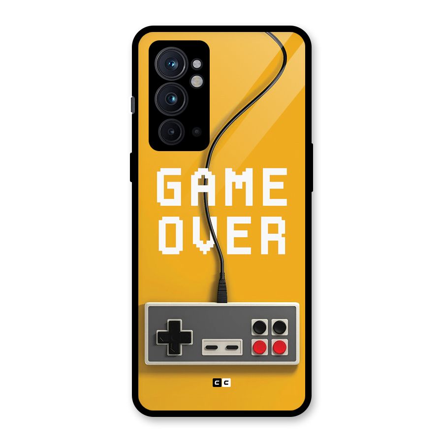 Game Over Remote Glass Back Case for OnePlus 9RT 5G