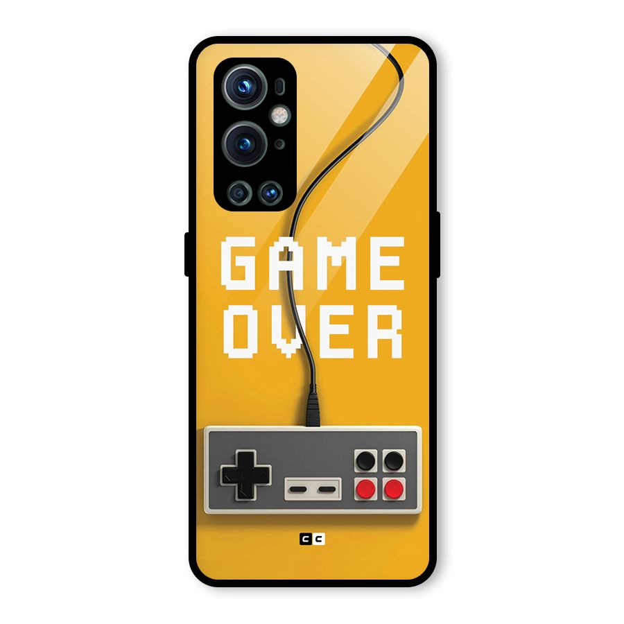 Game Over Remote Glass Back Case for OnePlus 9 Pro