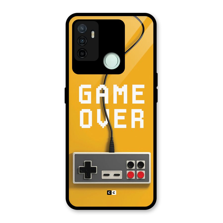 Game Over Remote Glass Back Case for Oppo A53