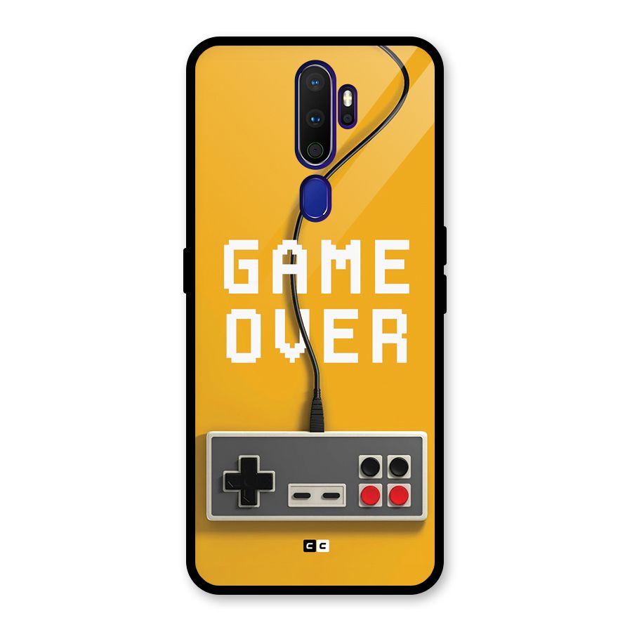 Game Over Remote Glass Back Case for Oppo A9 (2020)