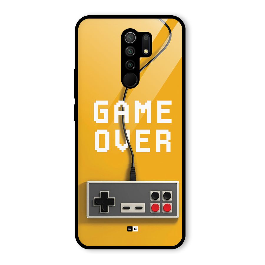 Game Over Remote Glass Back Case for Poco M2