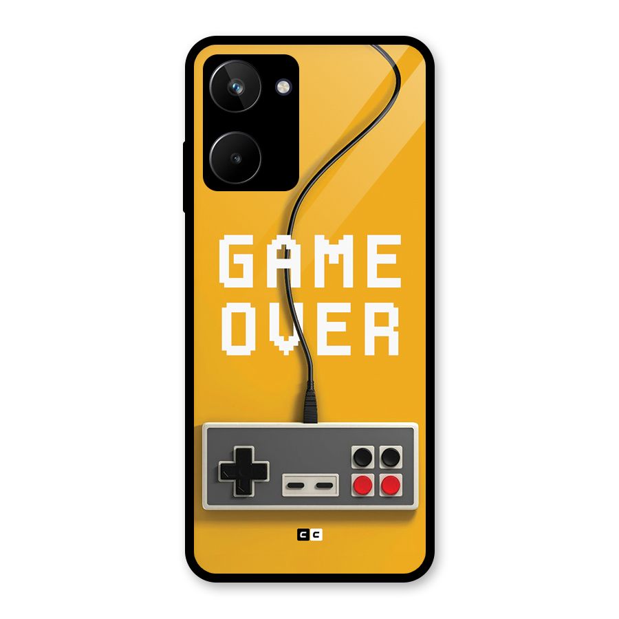 Game Over Remote Glass Back Case for Realme 10