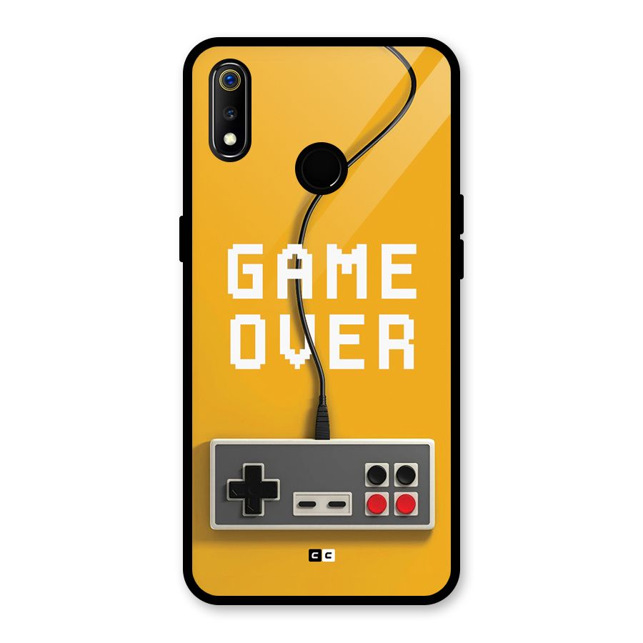 Game Over Remote Glass Back Case for Realme 3i