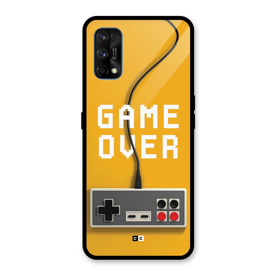 Game Over Remote Glass Back Case for Realme 7 Pro