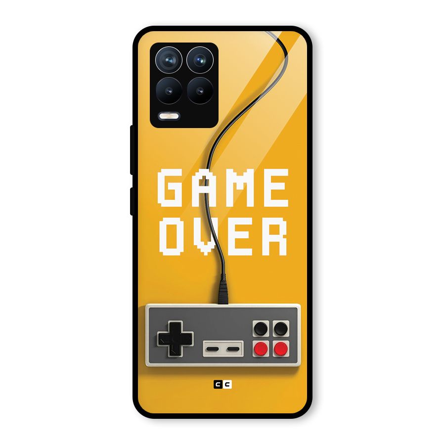 Game Over Remote Glass Back Case for Realme 8