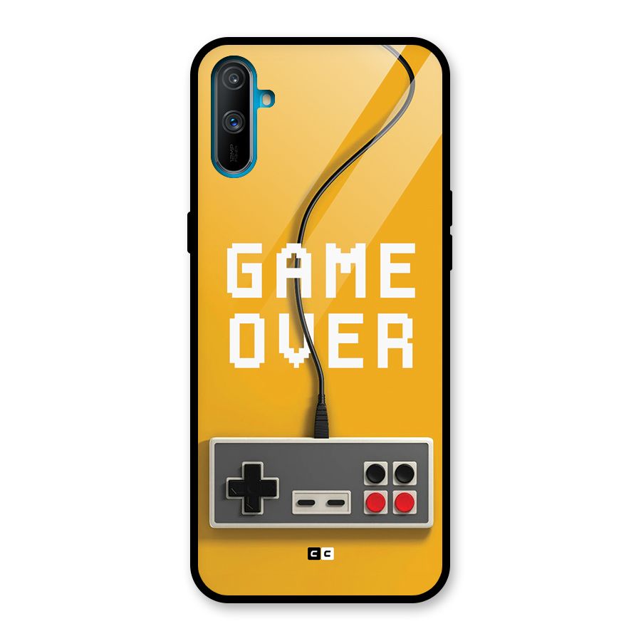 Game Over Remote Glass Back Case for Realme C3