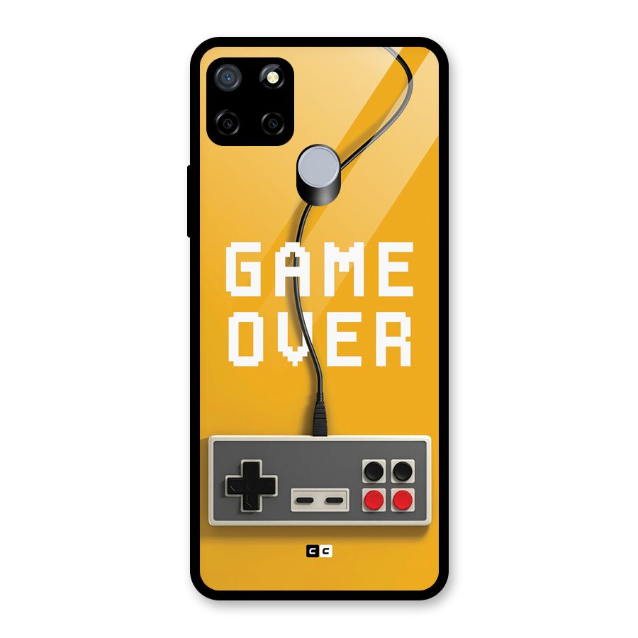Game Over Remote Glass Back Case for Realme Narzo 20
