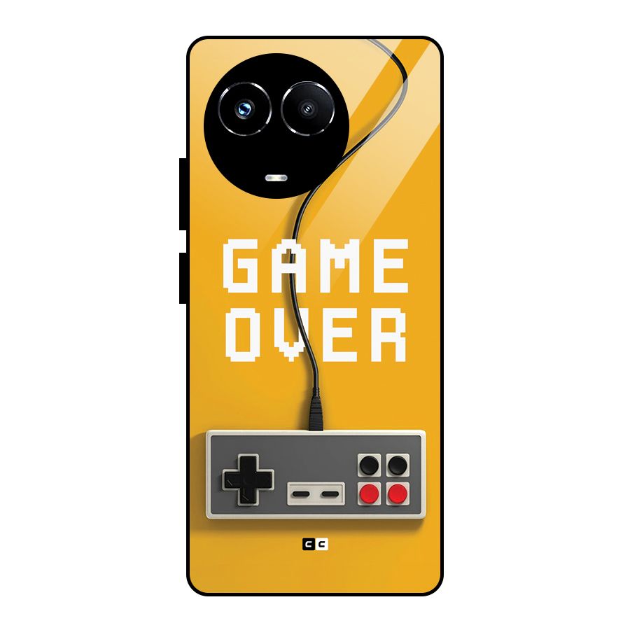 Game Over Remote Glass Back Case for Realme Narzo 60X