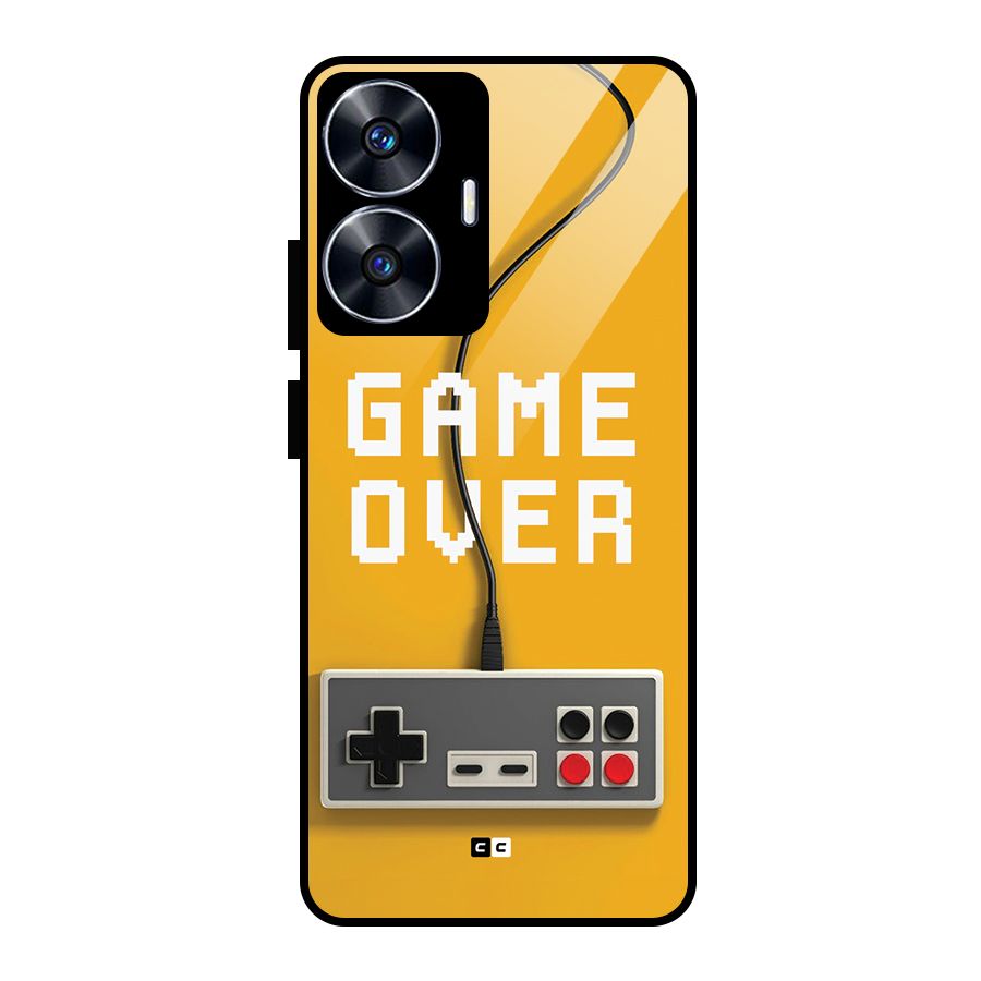 Game Over Remote Glass Back Case for Realme Narzo N55