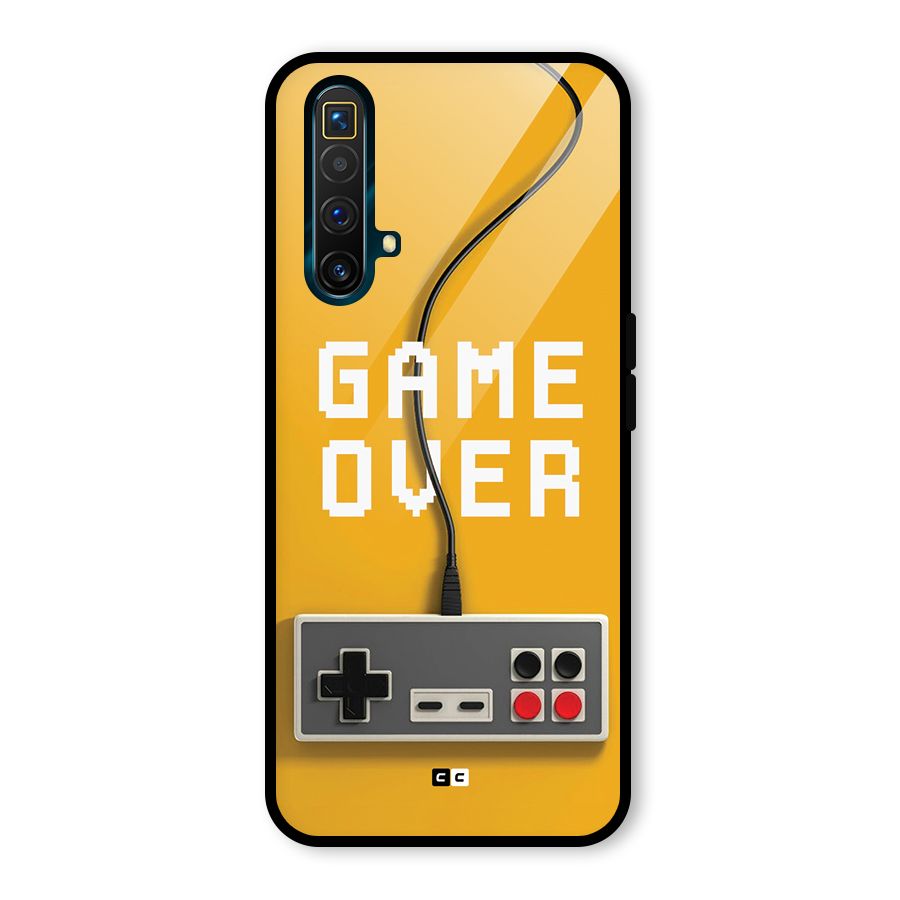Game Over Remote Glass Back Case for Realme X3