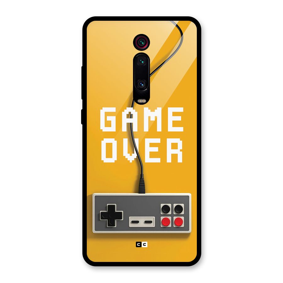 Game Over Remote Glass Back Case for Redmi K20