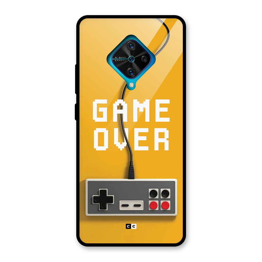 Game Over Remote Glass Back Case for Vivo S1 Pro