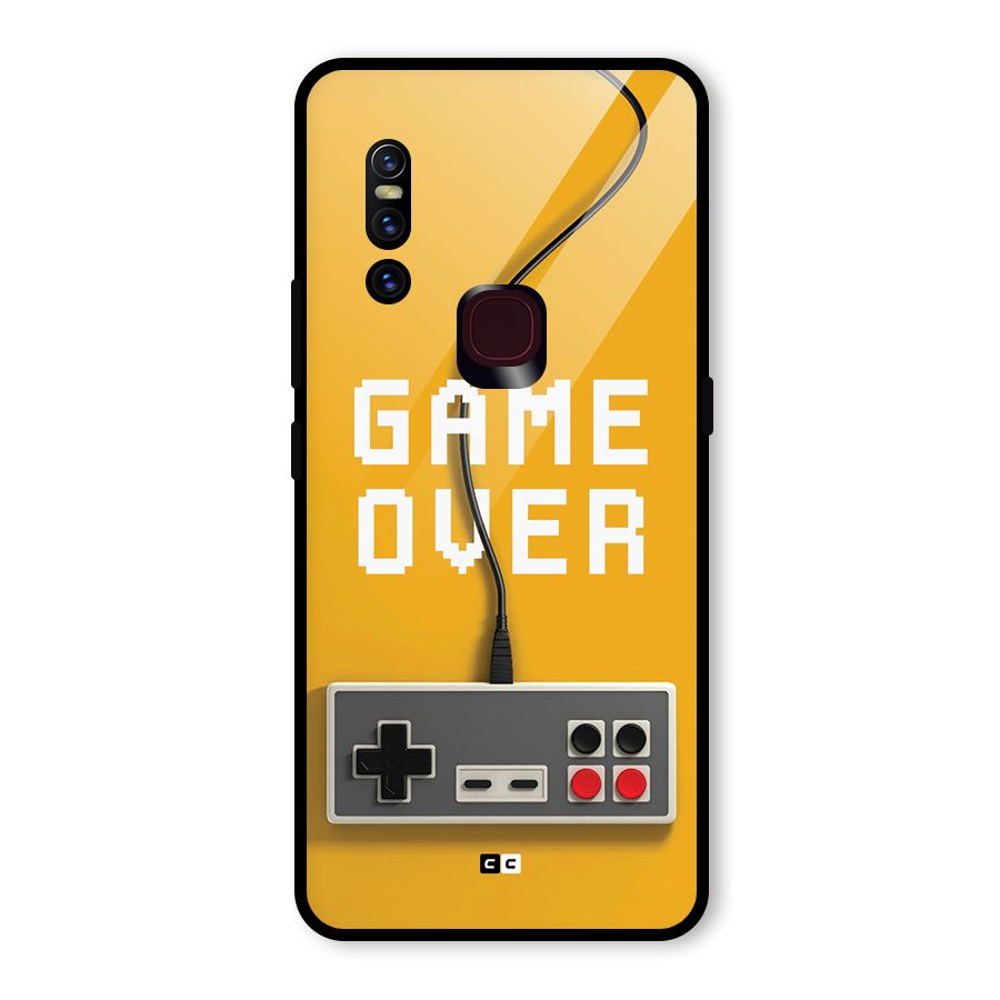 Game Over Remote Glass Back Case for Vivo V15