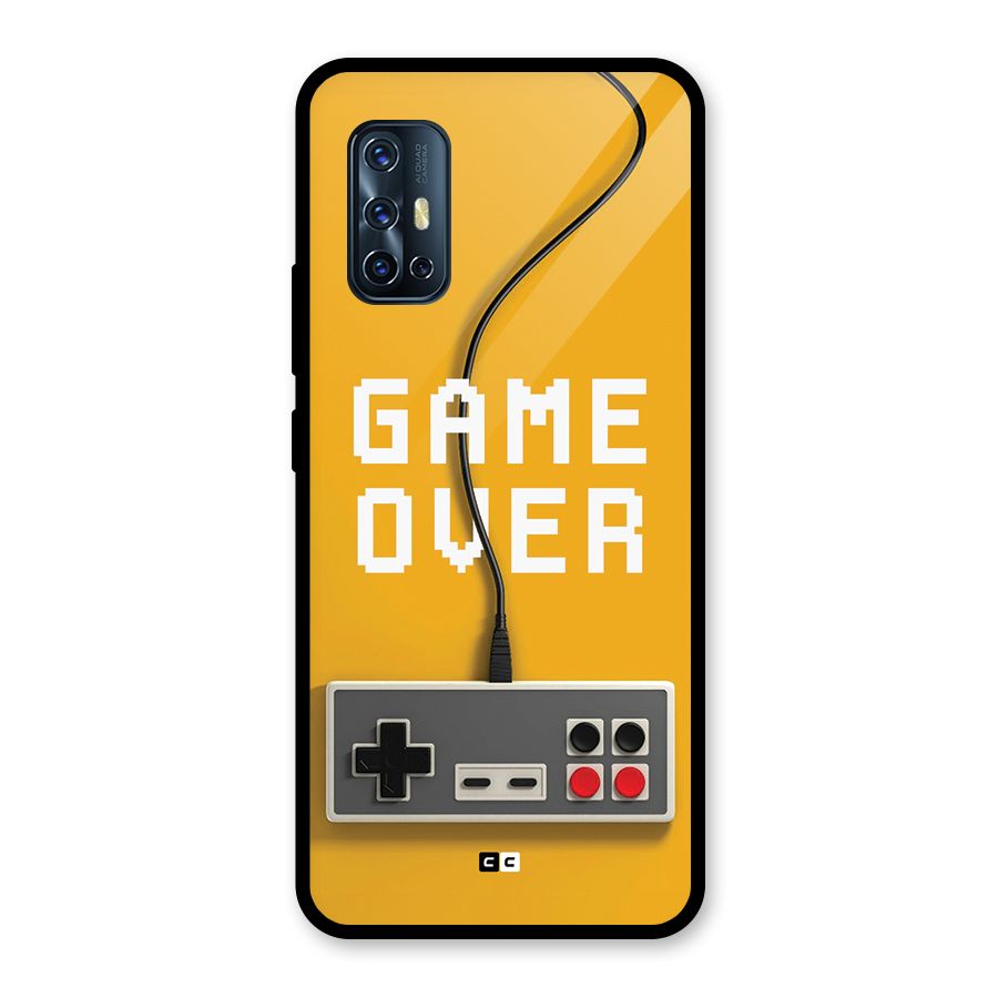 Game Over Remote Glass Back Case for Vivo V17