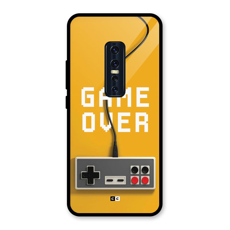 Game Over Remote Glass Back Case for Vivo V17 Pro