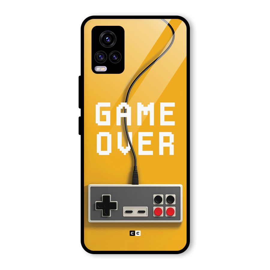 Game Over Remote Glass Back Case for Vivo V20