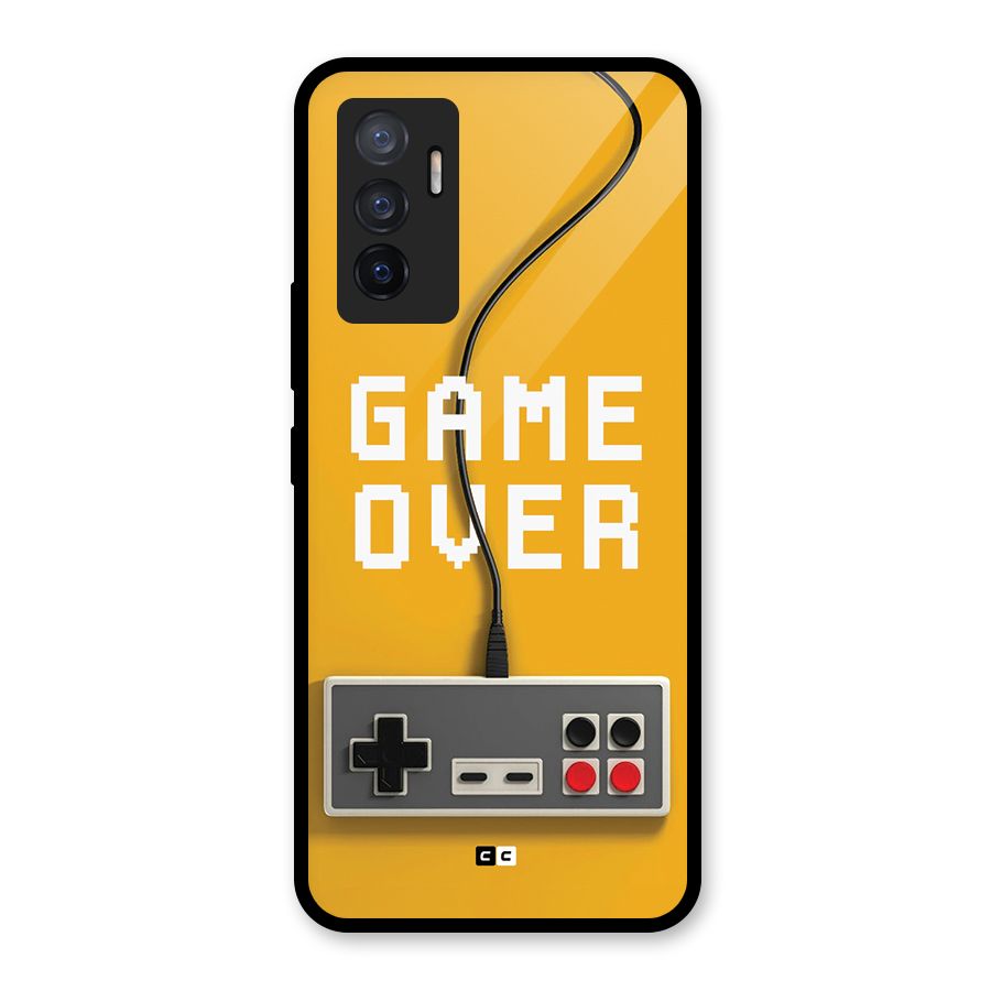 Game Over Remote Glass Back Case for Vivo V23e
