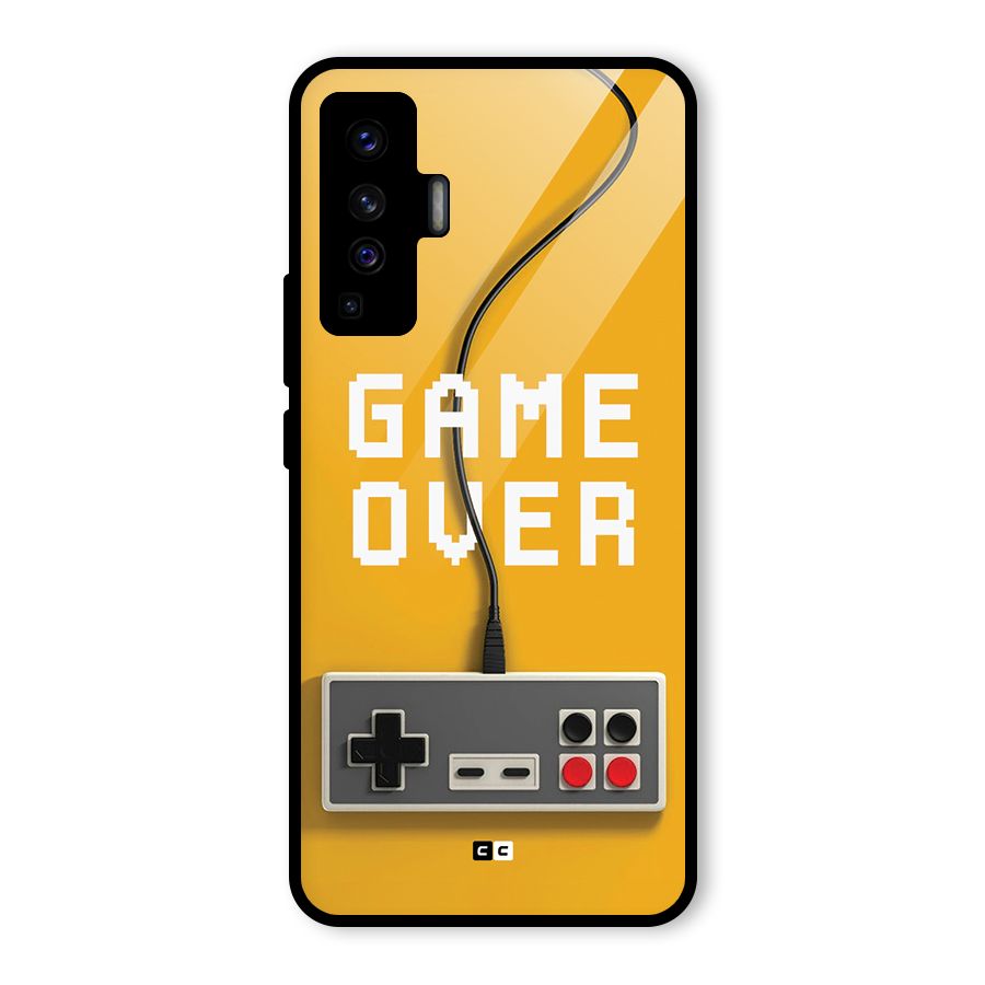 Game Over Remote Glass Back Case for Vivo X50