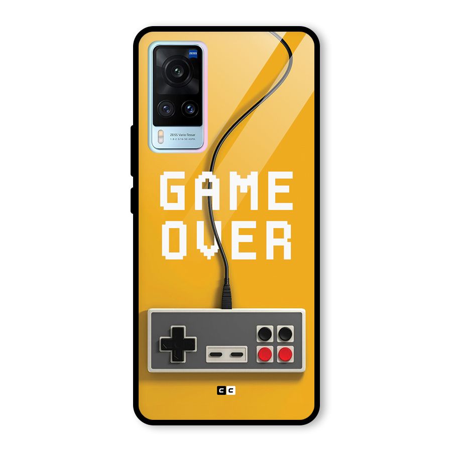 Game Over Remote Glass Back Case for Vivo X60