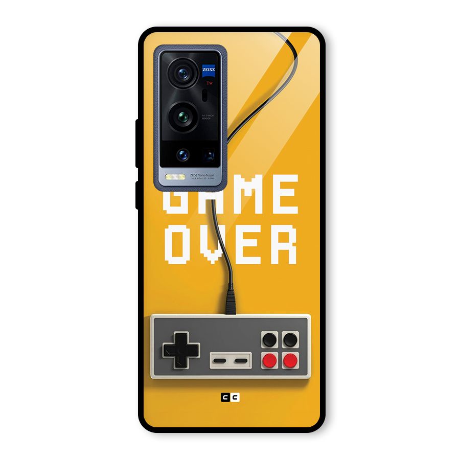 Game Over Remote Glass Back Case for Vivo X60 Pro Plus