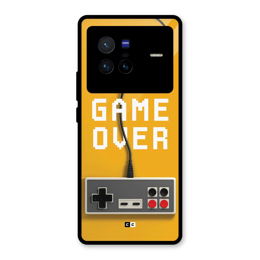 Game Over Remote Glass Back Case for Vivo X80