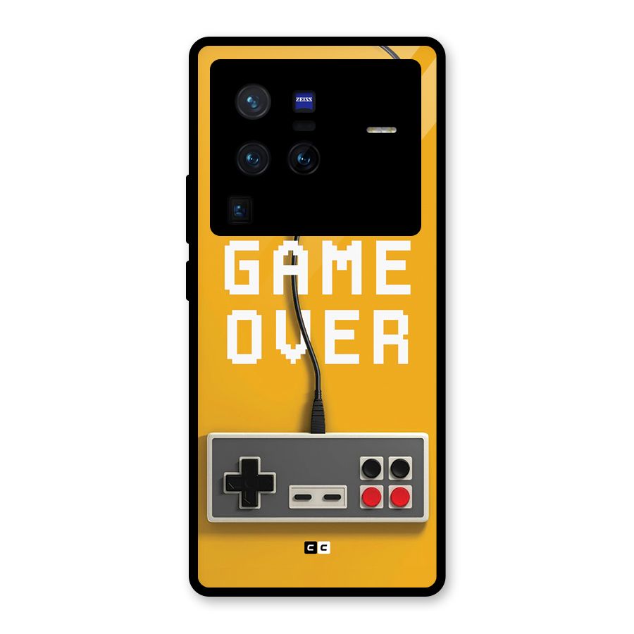 Game Over Remote Glass Back Case for Vivo X80 Pro