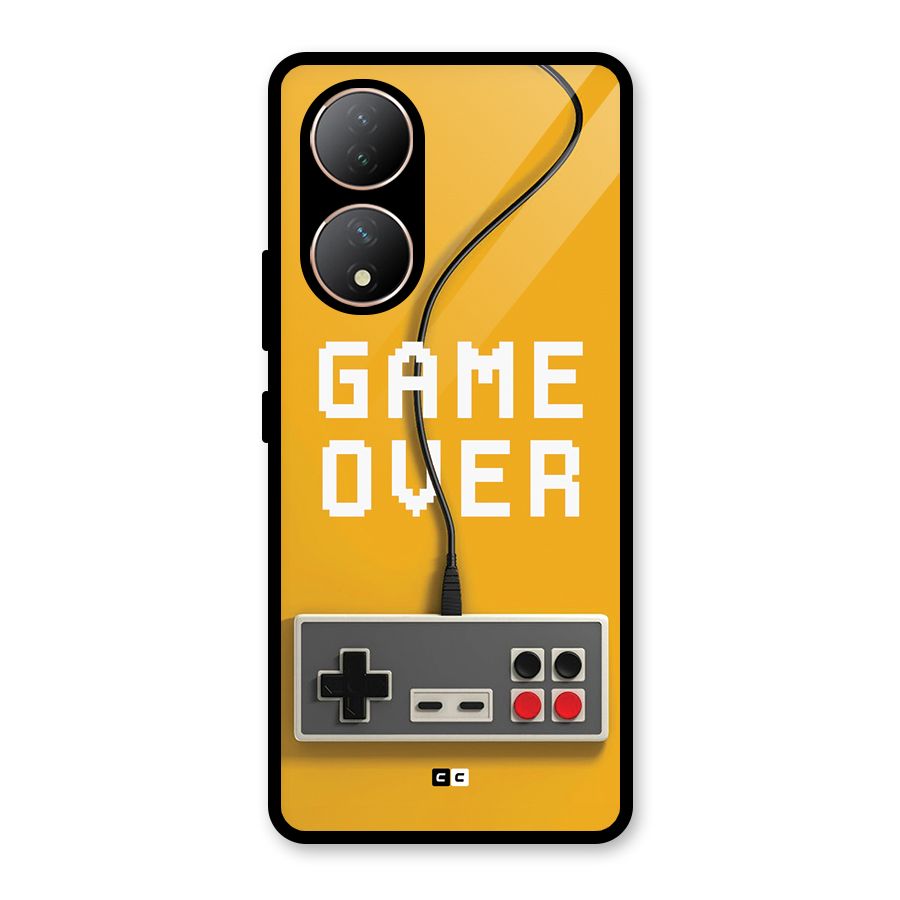 Game Over Remote Glass Back Case for Vivo Y100