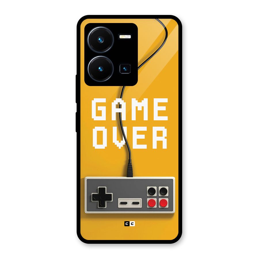 Game Over Remote Glass Back Case for Vivo Y35