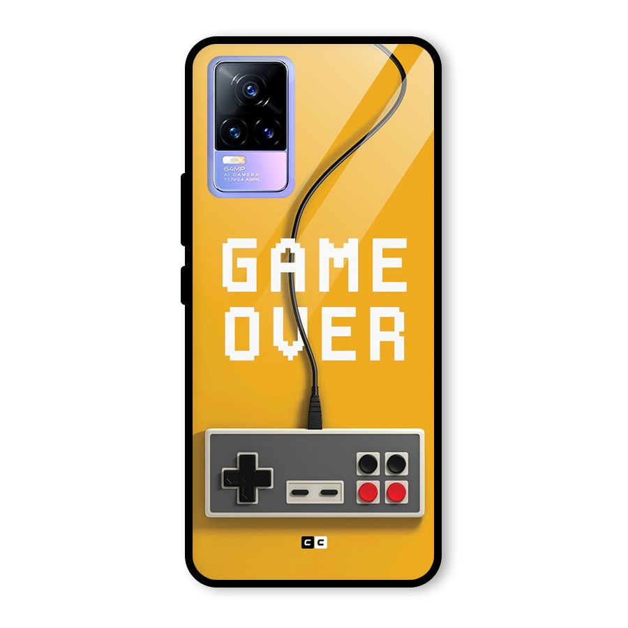Game Over Remote Glass Back Case for Vivo Y73