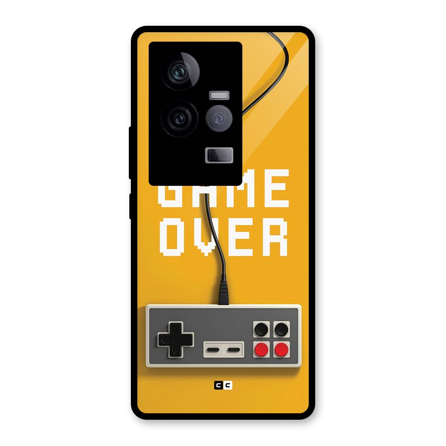 Game Over Remote Glass Back Case for Vivo iQOO 11 5G
