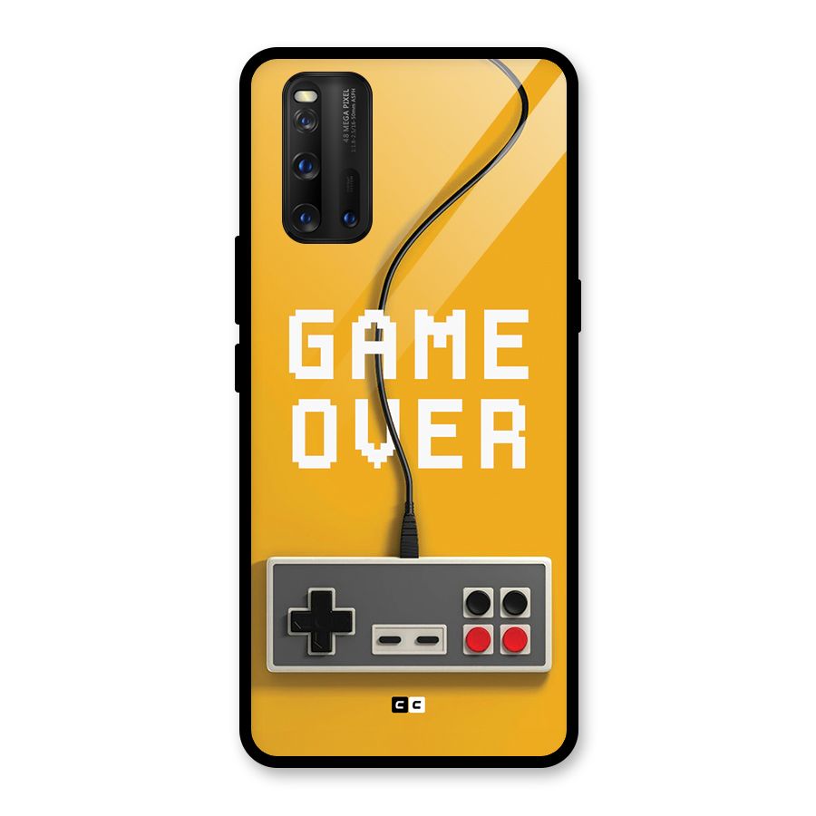 Game Over Remote Glass Back Case for Vivo iQOO 3