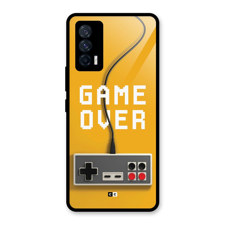 Game Over Remote Glass Back Case for Vivo iQOO 7 5G