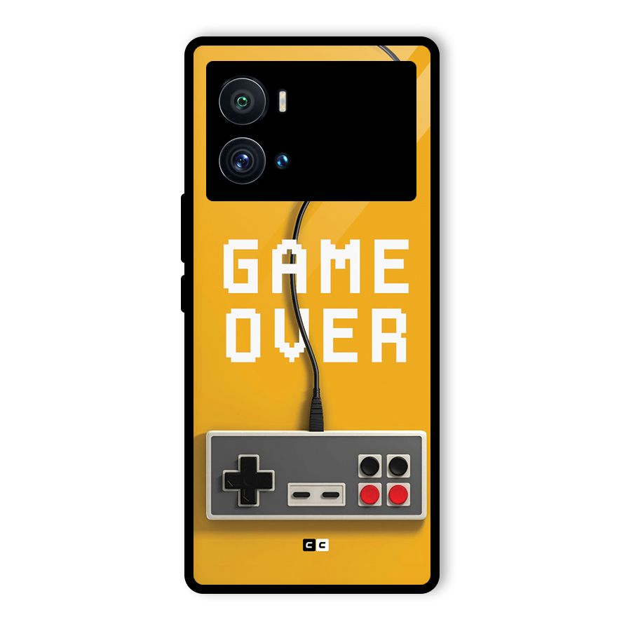 Game Over Remote Glass Back Case for Vivo iQOO 9 Pro