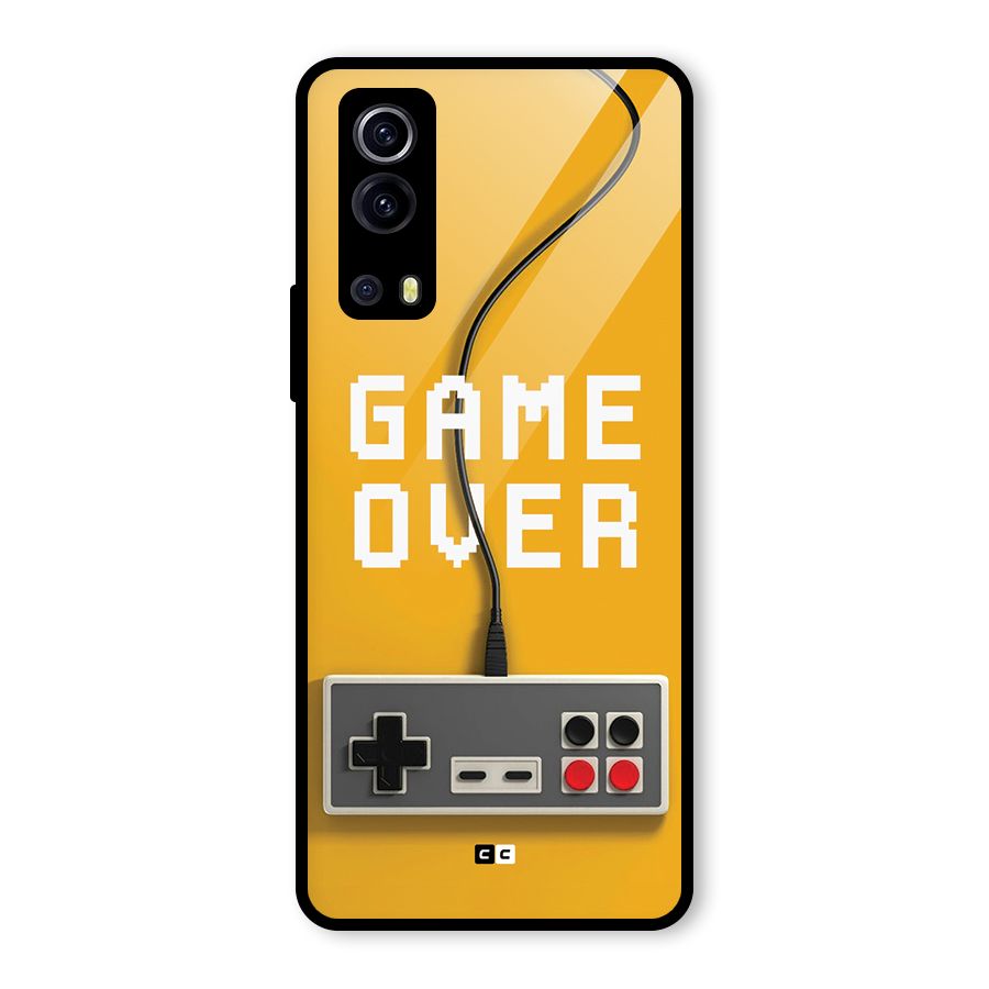 Game Over Remote Glass Back Case for Vivo iQOO Z3