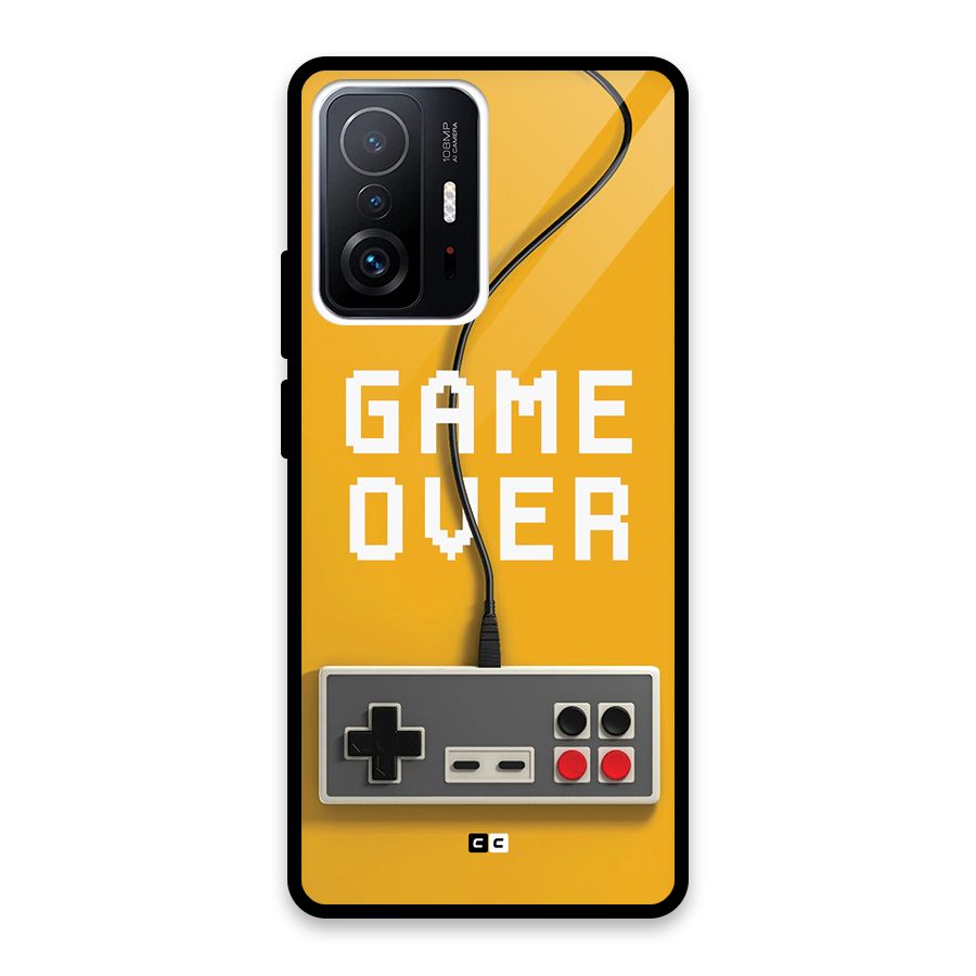 Game Over Remote Glass Back Case for Xiaomi 11T Pro