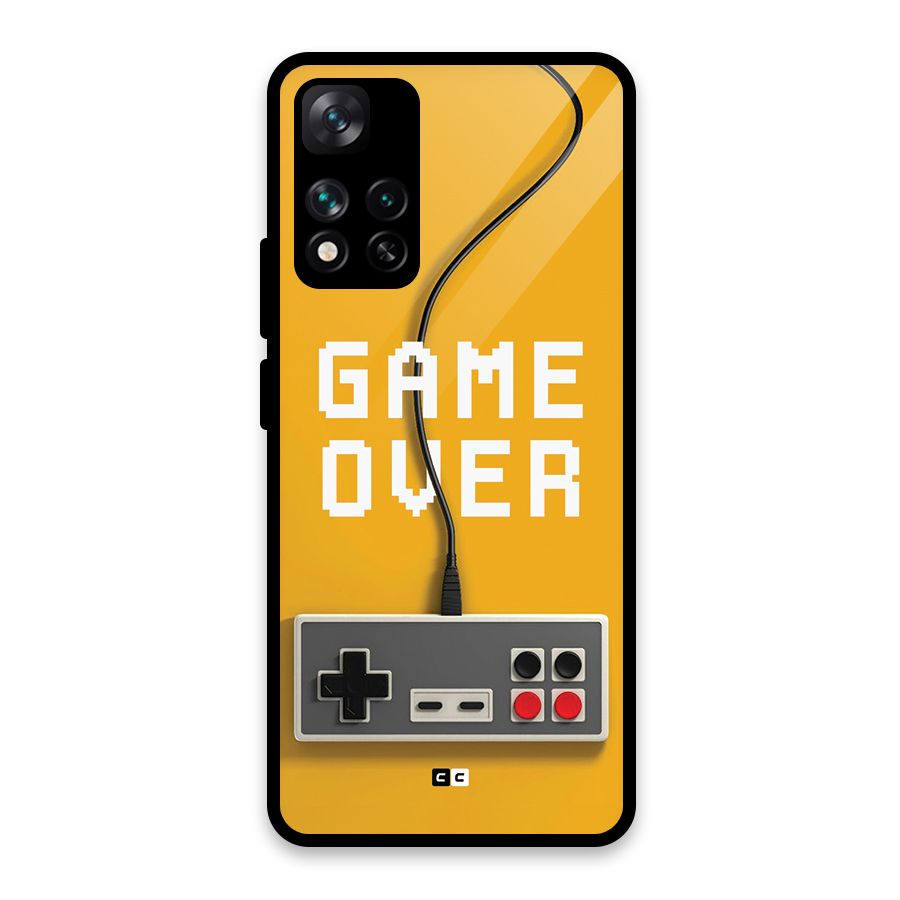Game Over Remote Glass Back Case for Xiaomi 11i HyperCharge 5G