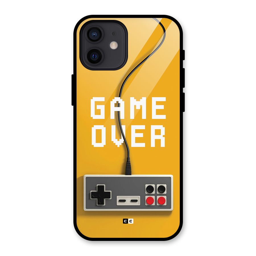 Game Over Remote Glass Back Case for iPhone 12
