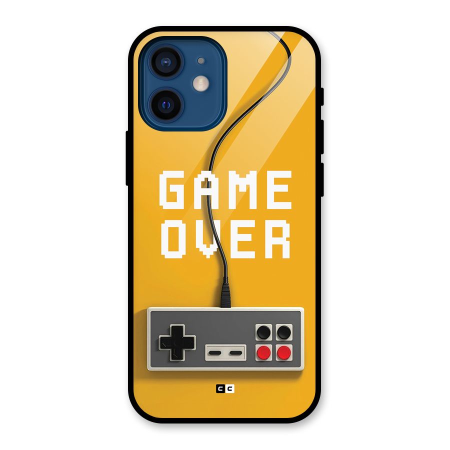 Game Over Remote Glass Back Case for iPhone 12 Mini