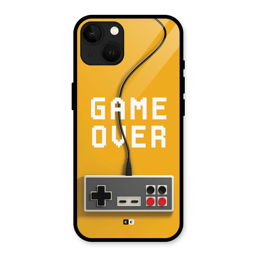 Game Over Remote Glass Back Case for iPhone 13