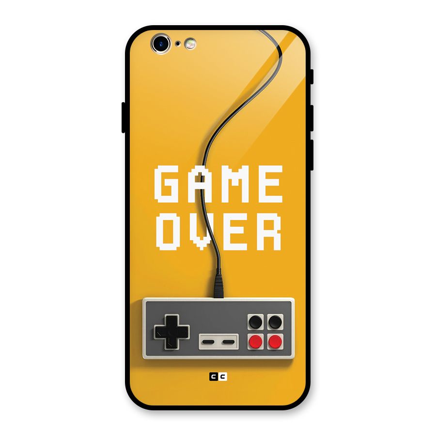 Game Over Remote Glass Back Case for iPhone 6 6S