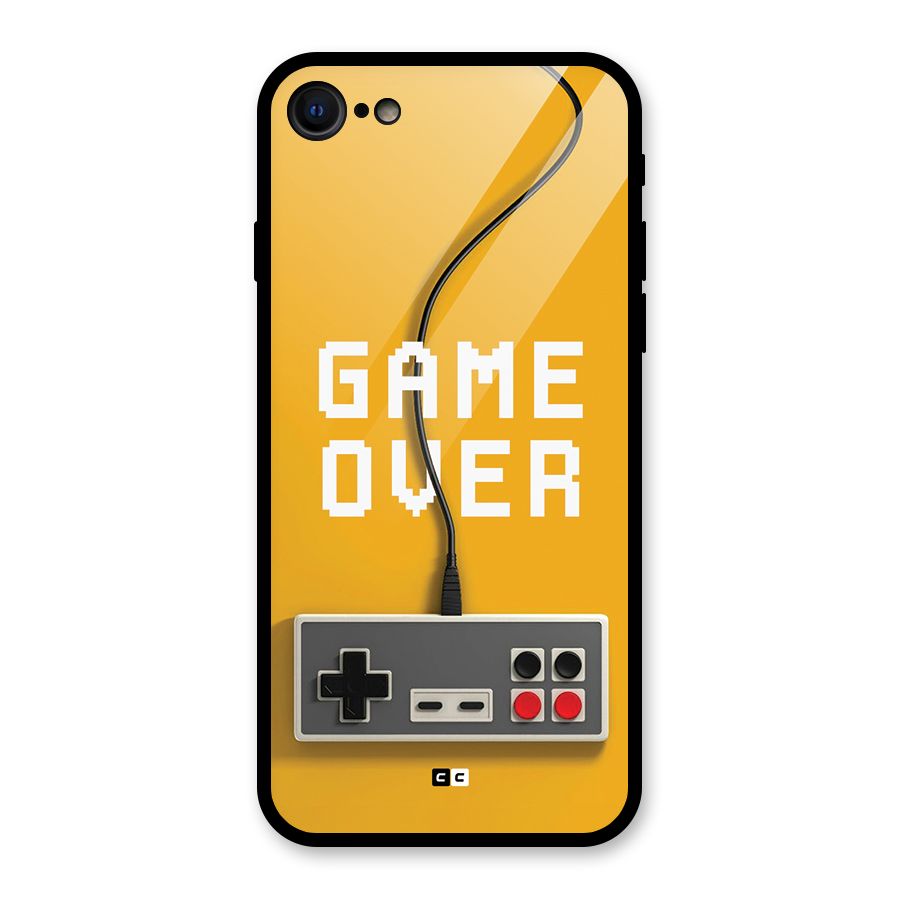 Game Over Remote Glass Back Case for iPhone SE 2022