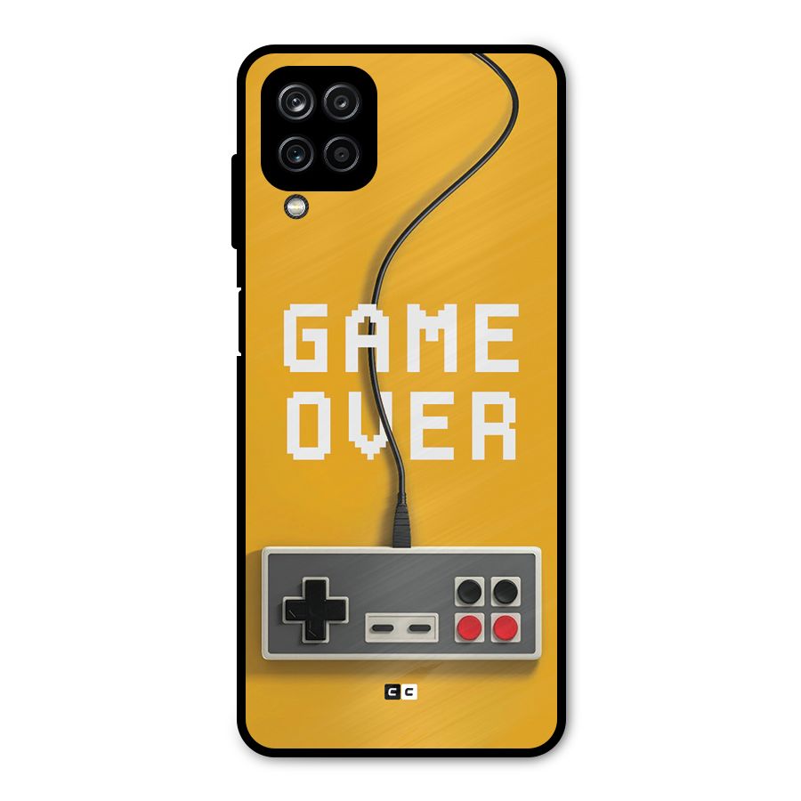 Game Over Remote Metal Back Case for Galaxy A12