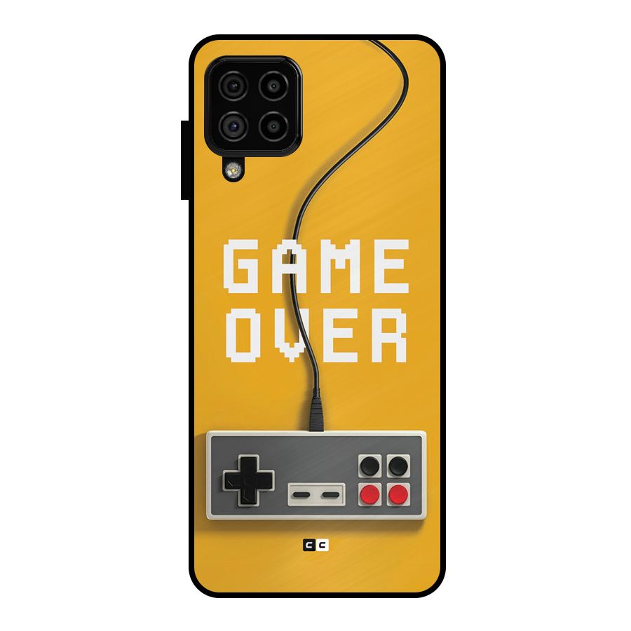 Game Over Remote Metal Back Case for Galaxy A22 4G