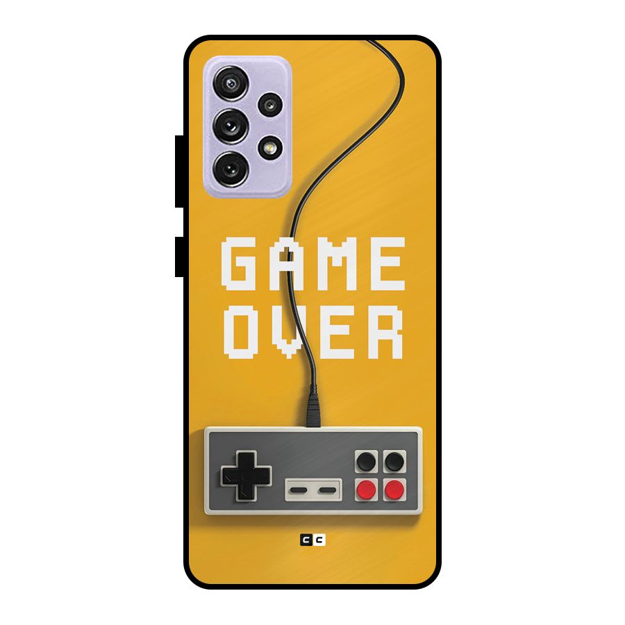 Game Over Remote Metal Back Case for Galaxy A72