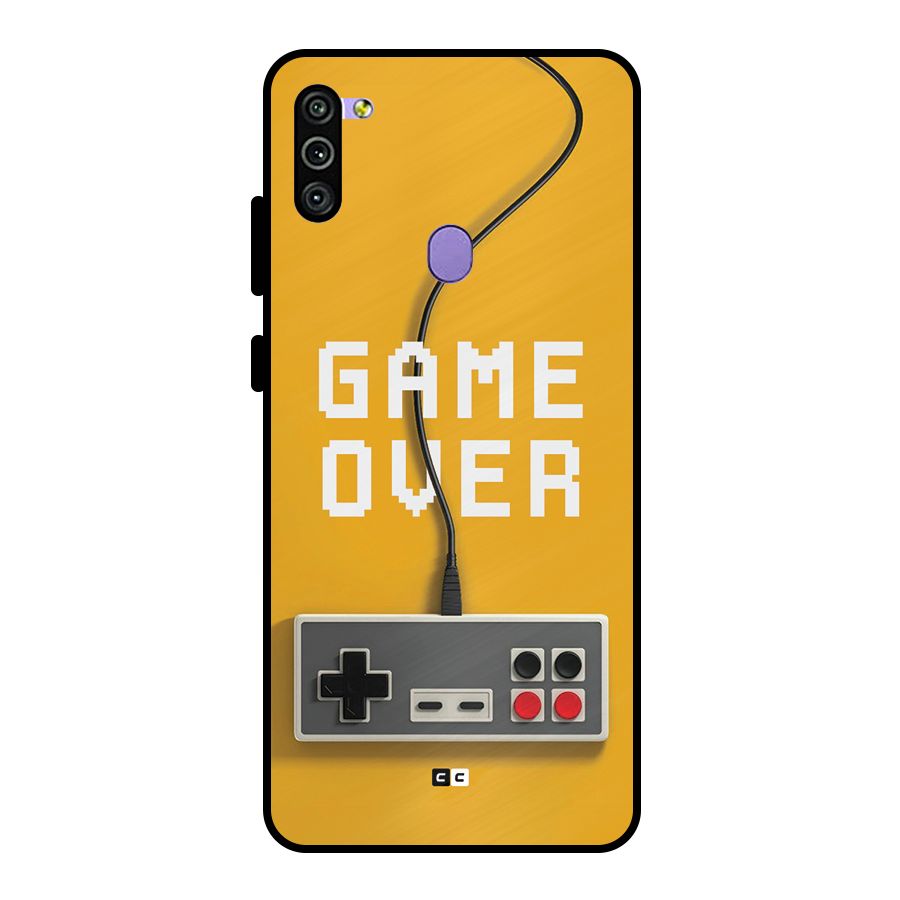 Game Over Remote Metal Back Case for Galaxy M11