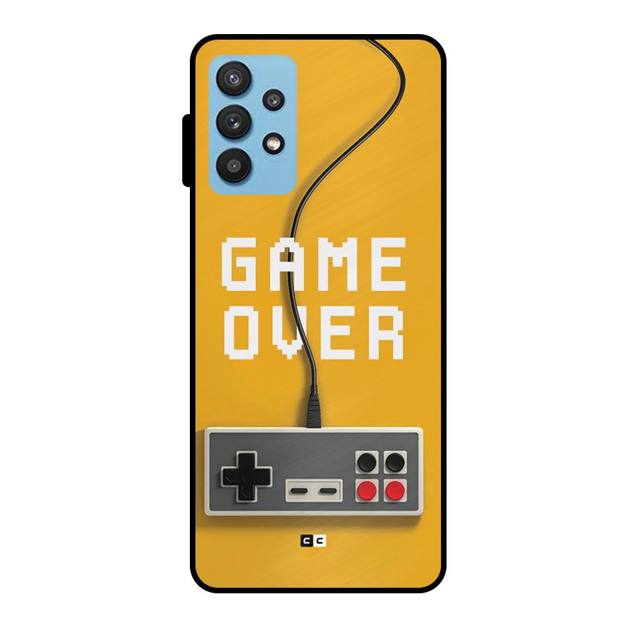 Game Over Remote Metal Back Case for Galaxy M32 5G