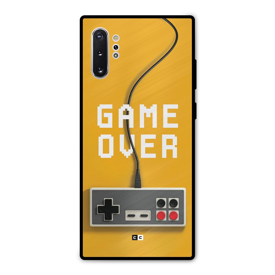 Game Over Remote Metal Back Case for Galaxy Note 10 Plus